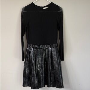 Alice and Olivia size 8 black dress